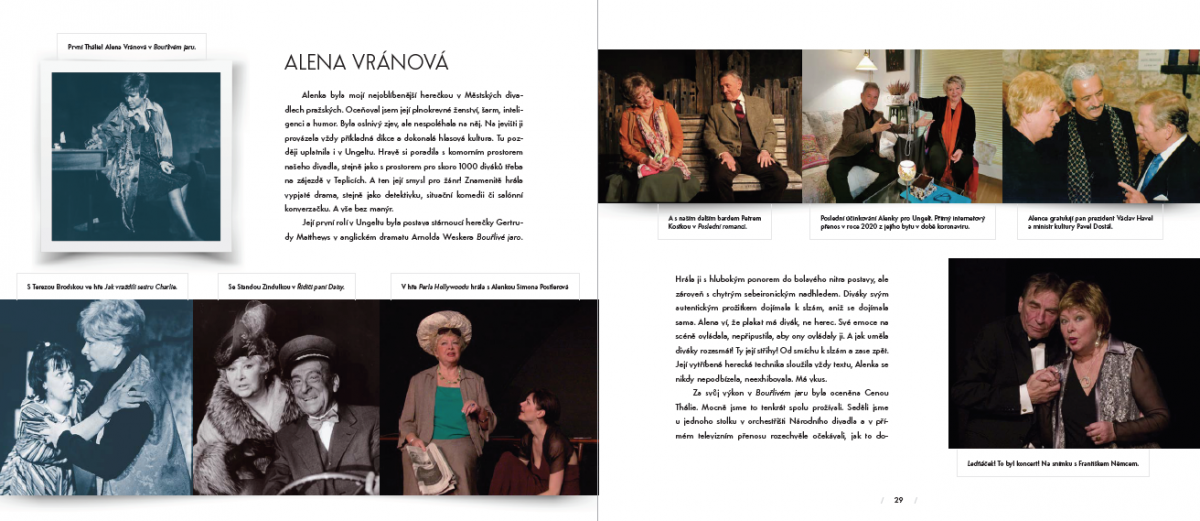 Alena Vránová v knize